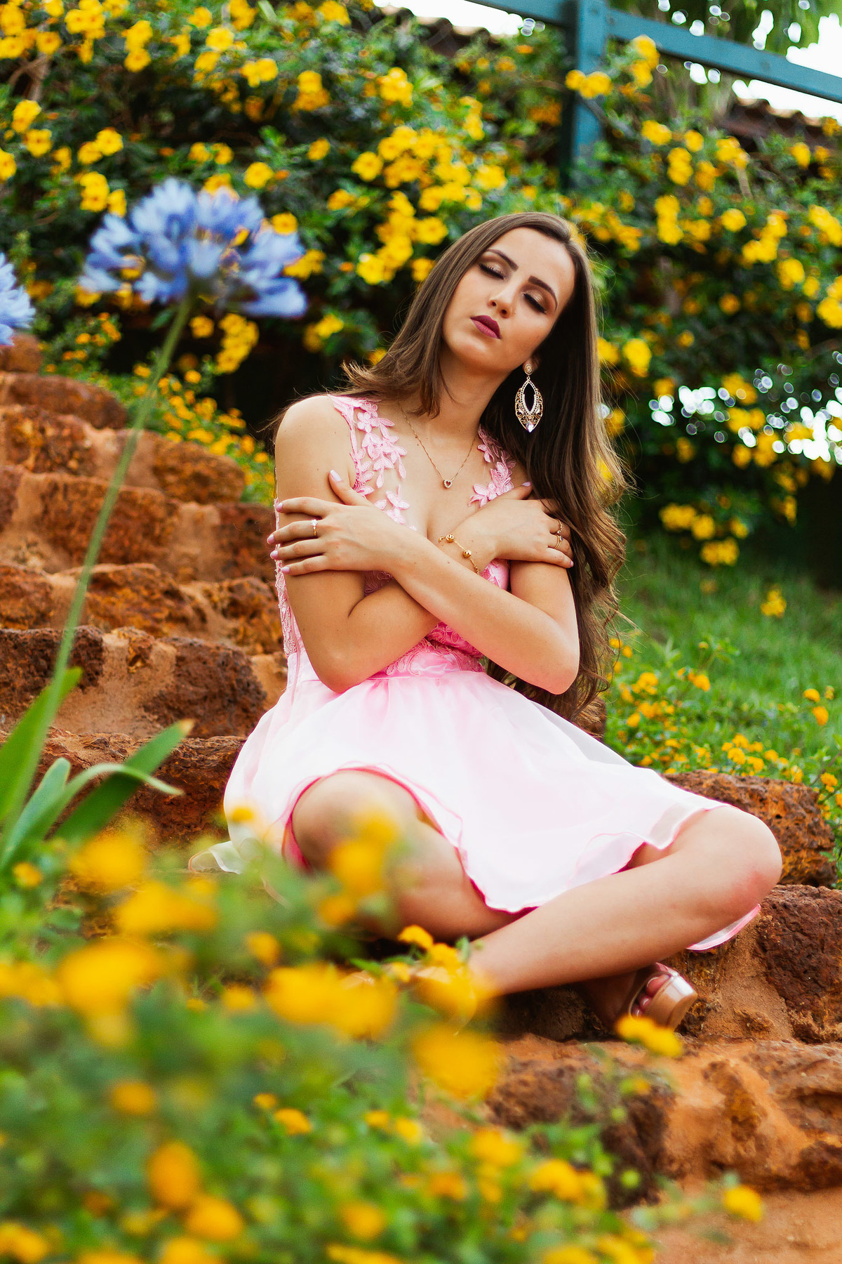 fotografia de ensaio de 15 anos 
