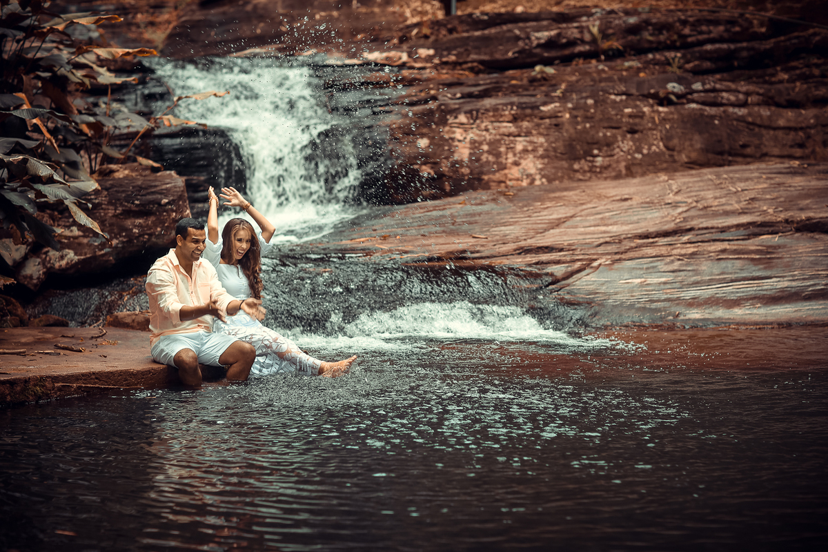 fotos de casal na agua