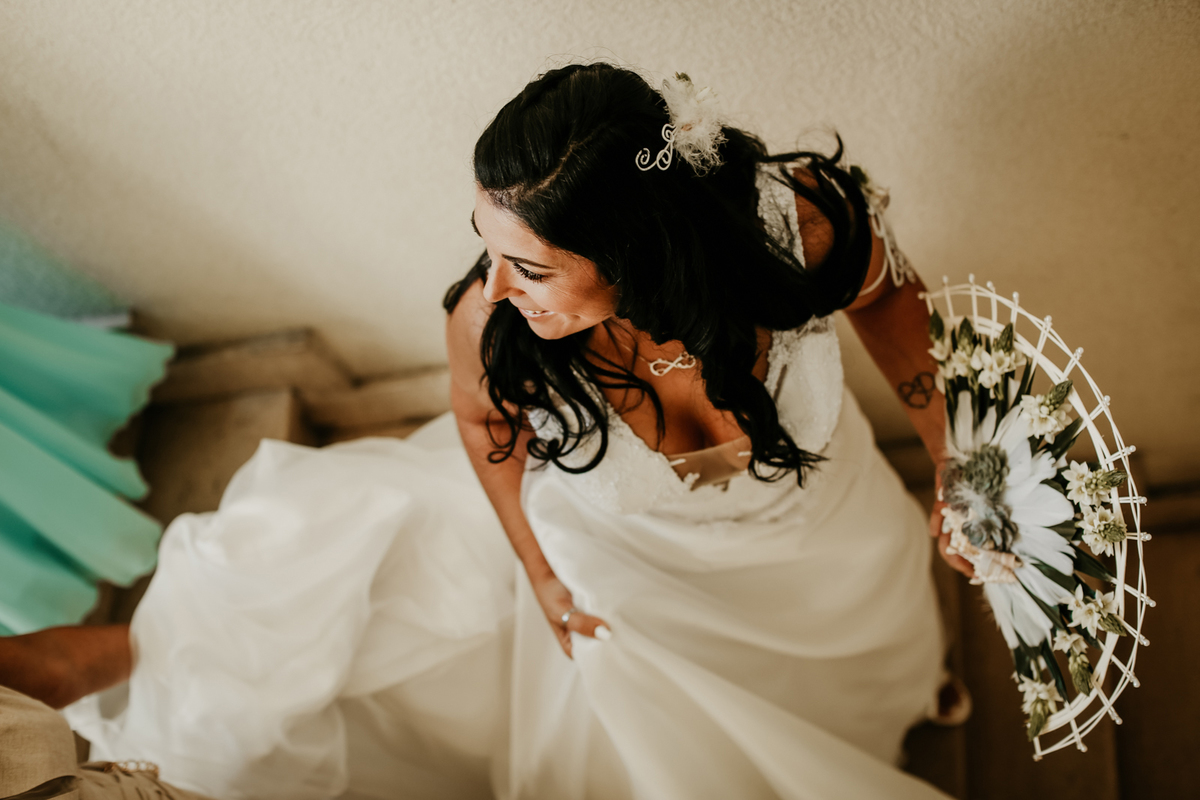 noiva pronta para casar em lisboa