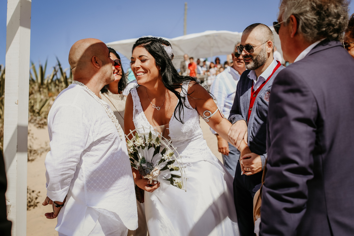 beach wedding lisboa
