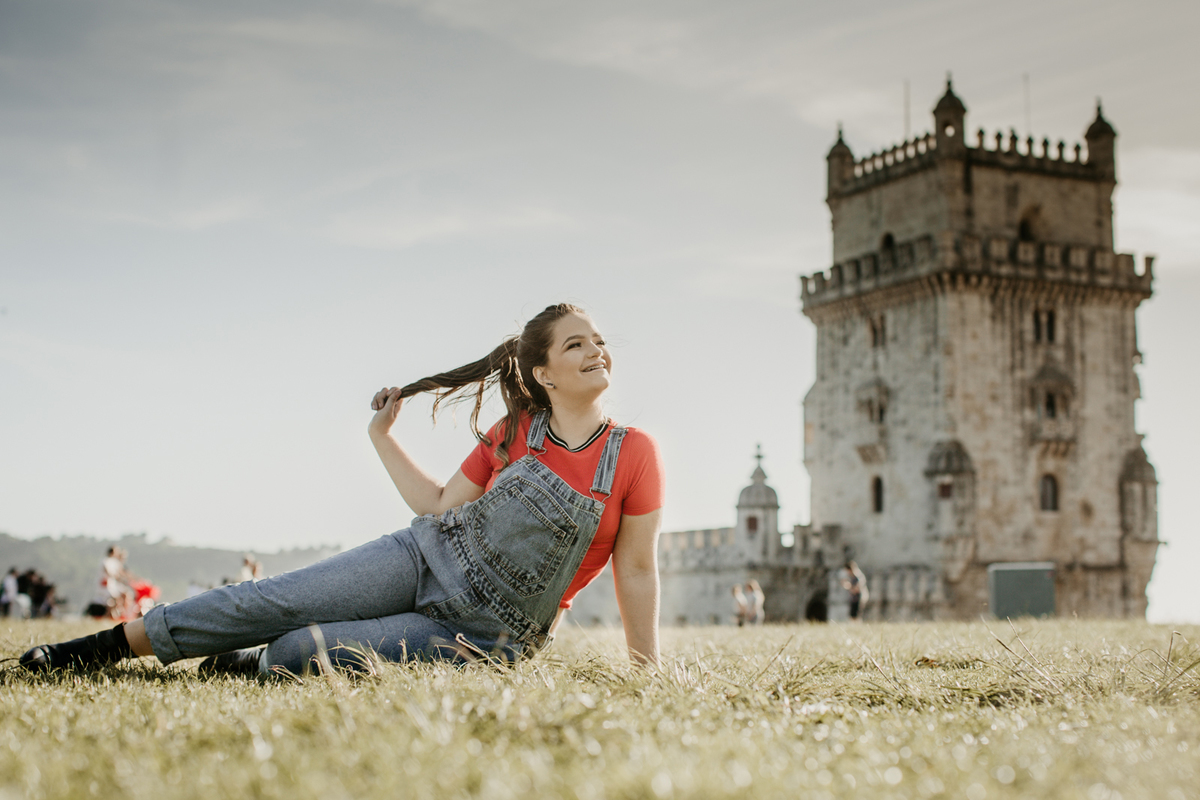 fotos pela torre de belem