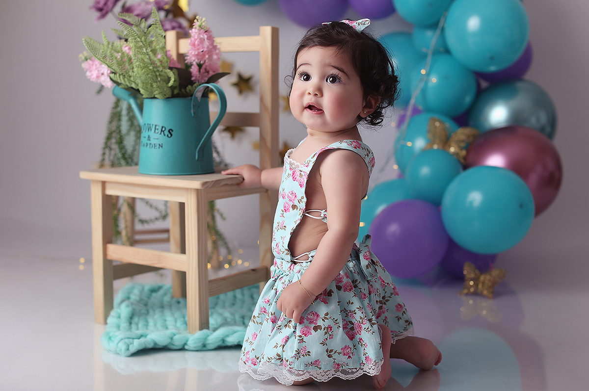 sessao fotografica de cake smash em cascais