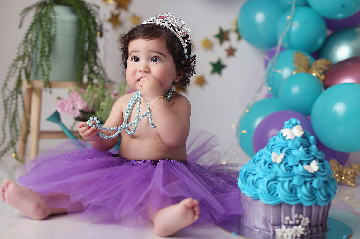 sessão de cake smash em cascais 1 aninho