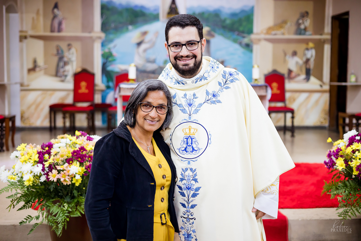 POSSE PADRO JOAO BONZANINI - FOTOGRAFO EM ITAPEVA - ROBSON PRAXEDES - BISPO DOM ARNALDO CARVALHEIRO