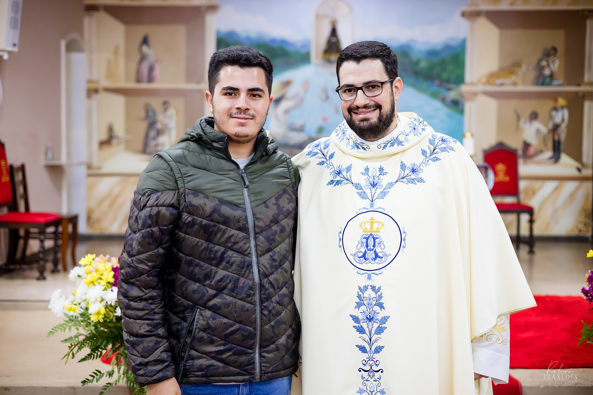 POSSE PADRO JOAO BONZANINI - FOTOGRAFO EM ITAPEVA - ROBSON PRAXEDES - BISPO DOM ARNALDO CARVALHEIRO