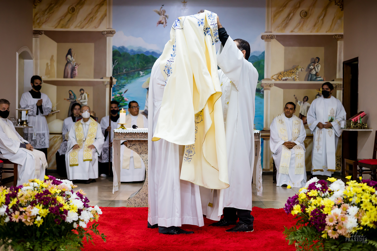 POSSE PADRO JOAO BONZANINI - FOTOGRAFO EM ITAPEVA - ROBSON PRAXEDES - BISPO DOM ARNALDO CARVALHEIRO