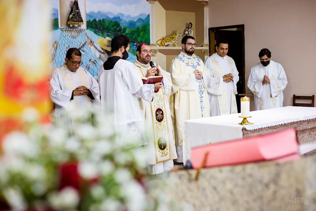 POSSE PADRO JOAO BONZANINI - FOTOGRAFO EM ITAPEVA - ROBSON PRAXEDES - BISPO DOM ARNALDO CARVALHEIRO