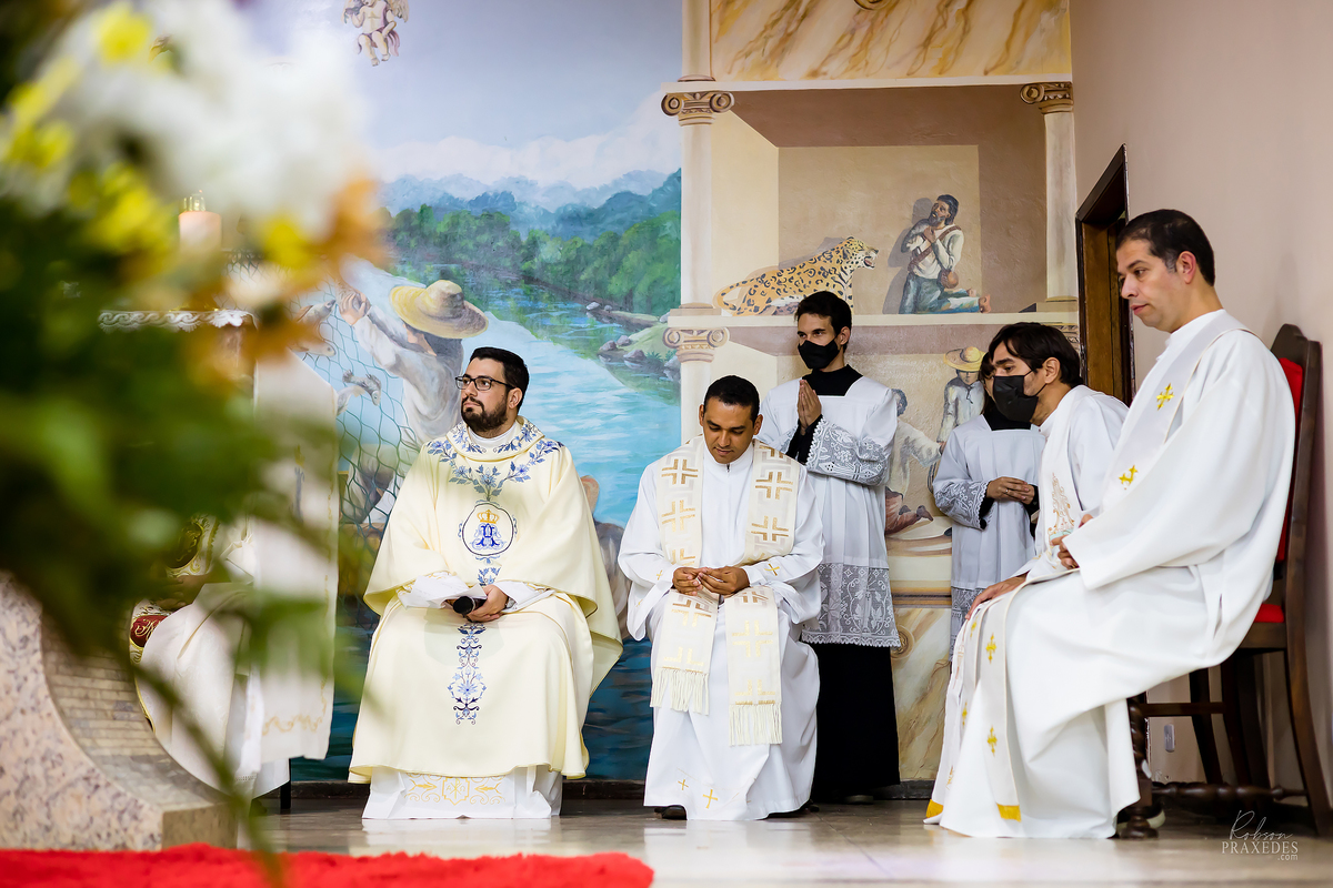 POSSE PADRO JOAO BONZANINI - FOTOGRAFO EM ITAPEVA - ROBSON PRAXEDES - BISPO DOM ARNALDO CARVALHEIRO