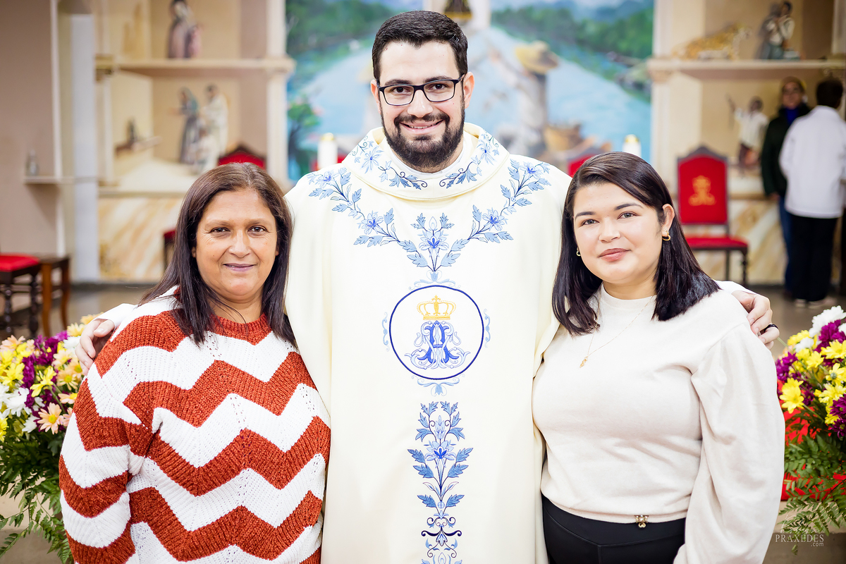 POSSE PADRO JOAO BONZANINI - FOTOGRAFO EM ITAPEVA - ROBSON PRAXEDES - BISPO DOM ARNALDO CARVALHEIRO