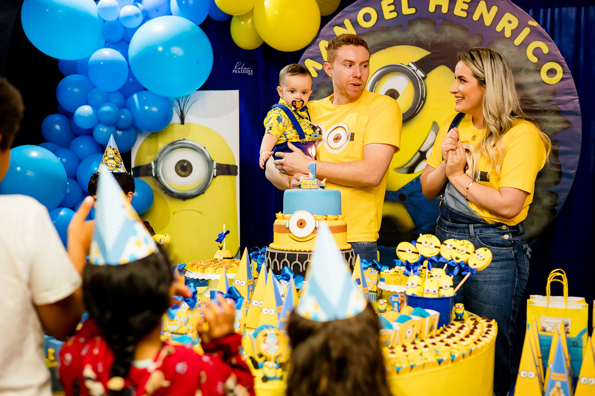 ANIVERSAIO INFANTIL - ITABOA - RIBEIRAO BRANCO - ANIVERSARIO MINIONS - FOTOGRAFO EM RIBEIRÃO BRANCO - ROBSON PRAXEDES