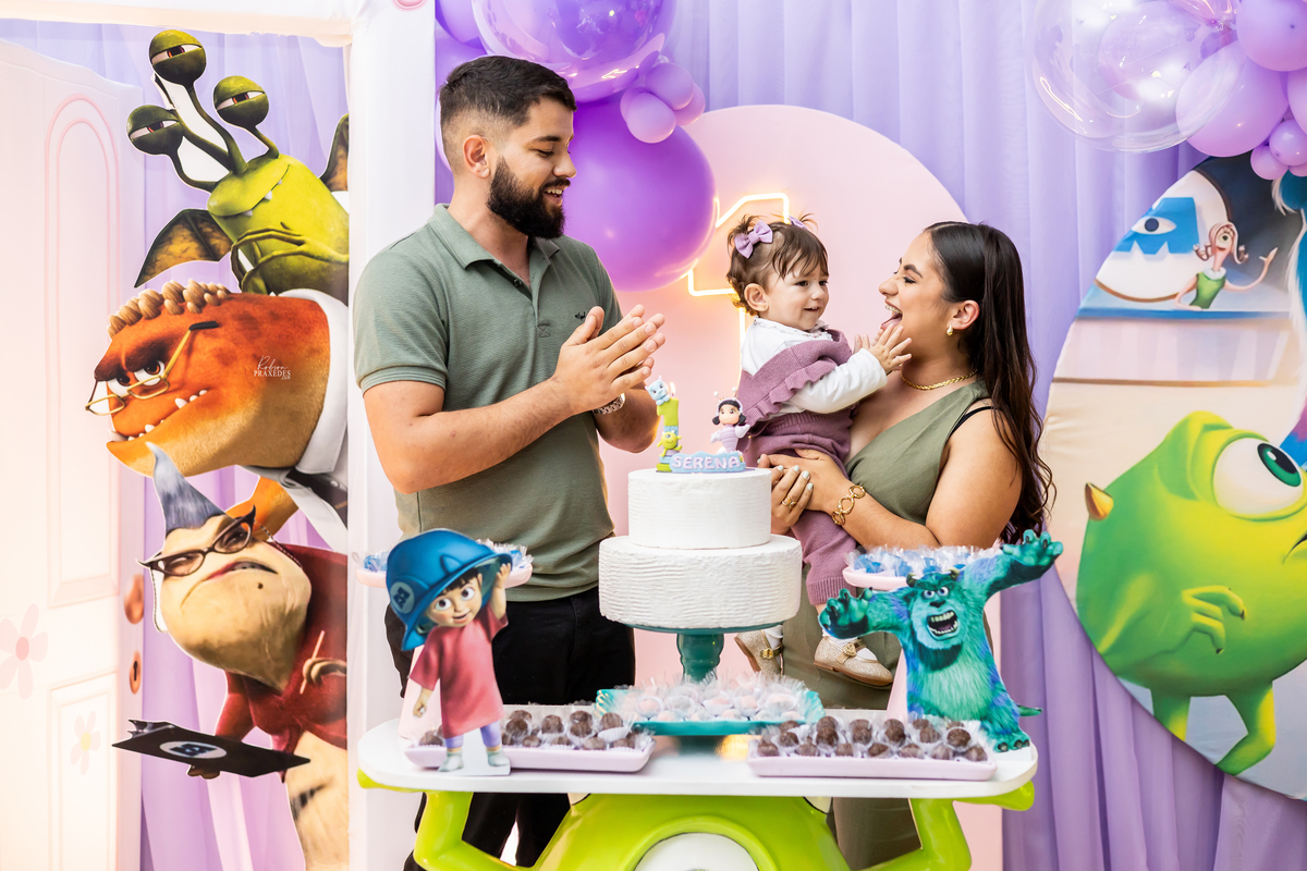 ANIVERSARIO INFANTIL - MONSTROS SA - CASA DE FESTAS SONHO MEU - FOTOGRAFO EM ITAPEVA - ROBSON PRAXEDES