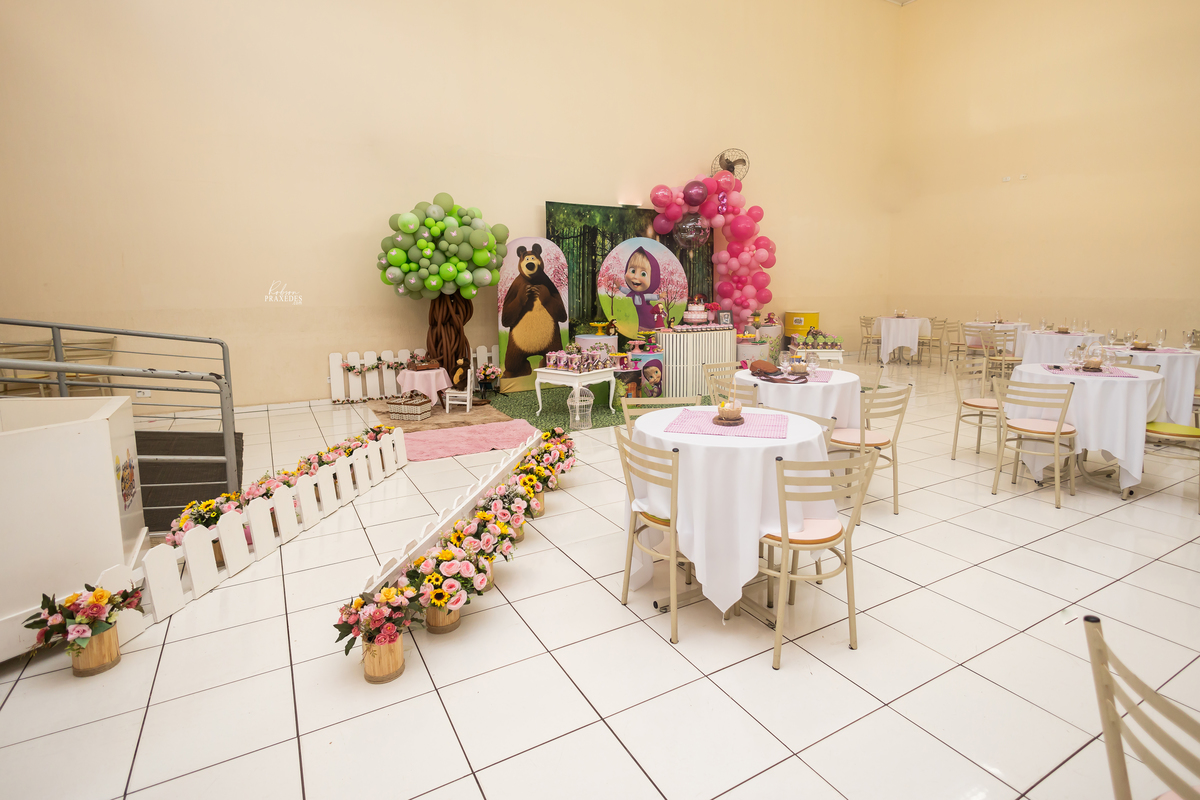 FOTOS DE ANIVERSARIO INFANTIL - BUFFET FERFERVENDO ITAPEVA - FOTOGRAFO EM ITAPEVA - ROBSON PRAXEDES - FESTA MARSHA E O URSO