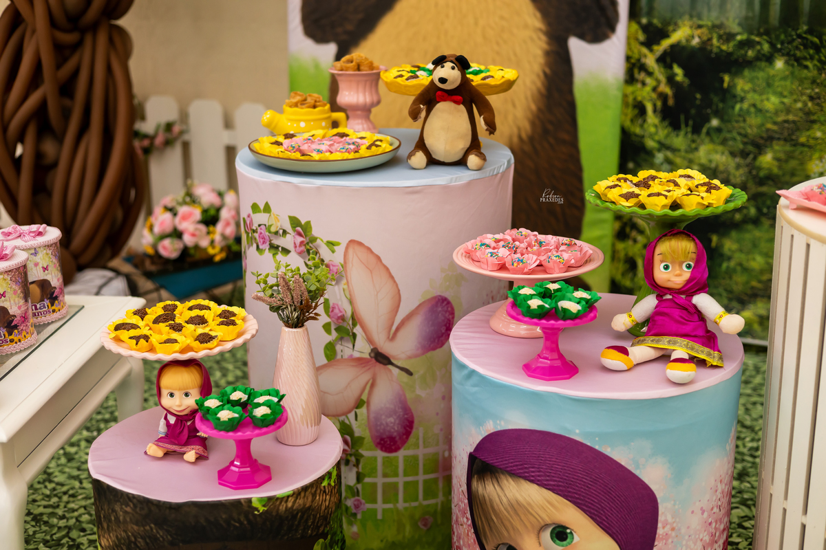 FOTOS DE ANIVERSARIO INFANTIL - BUFFET FERFERVENDO ITAPEVA - FOTOGRAFO EM ITAPEVA - ROBSON PRAXEDES - FESTA MARSHA E O URSO