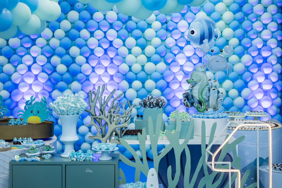 ANIVERSARIO INFANTIL TEMA FUNDO DO MAR - JOSI RATIMBUM - IANELLI DECORACOES - SALAO ALGODAO DOCE - DJ ZUMP - FOTOGRAFO EM ITAPEVA ROBSON PRAXEDES