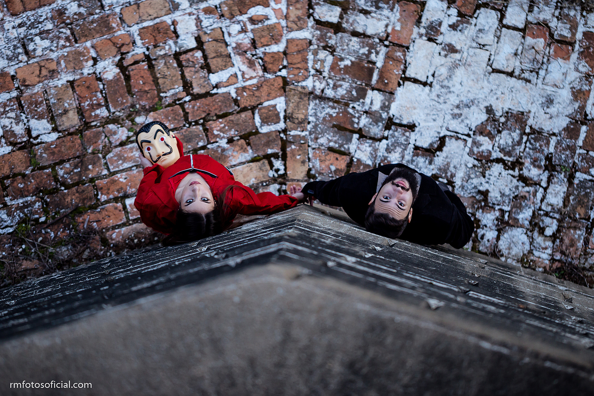 ENSAIO CASAL LA CASA DE PAPEL - LA CASA DE PAPEL - RM FOTOS OFICIAL - ROBSON PRAXEDES