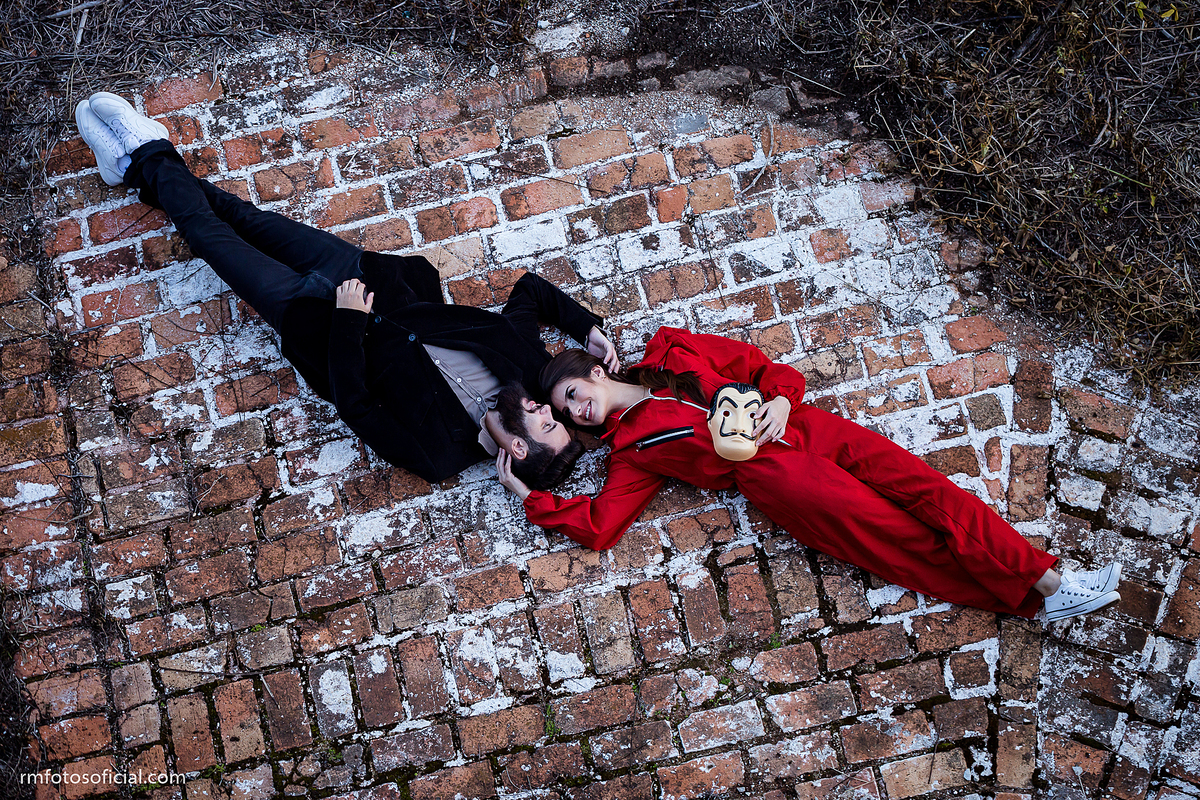 ENSAIO CASAL LA CASA DE PAPEL - LA CASA DE PAPEL - RM FOTOS OFICIAL - ROBSON PRAXEDES