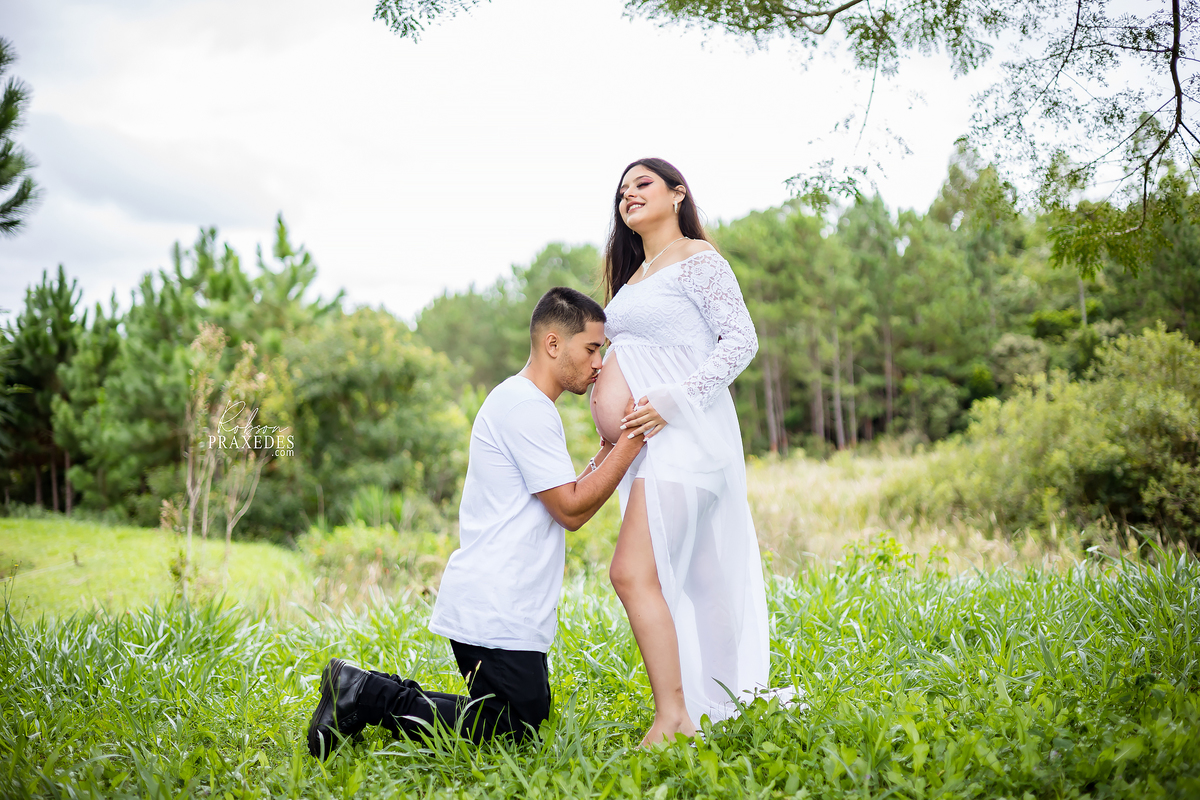 ENSAIO GESTANTE - FOTOGRAFO EM ITAPEVA - ROBSON PRAXEDES - PESQUEIRO RECANTO DOS PÁSSAROS