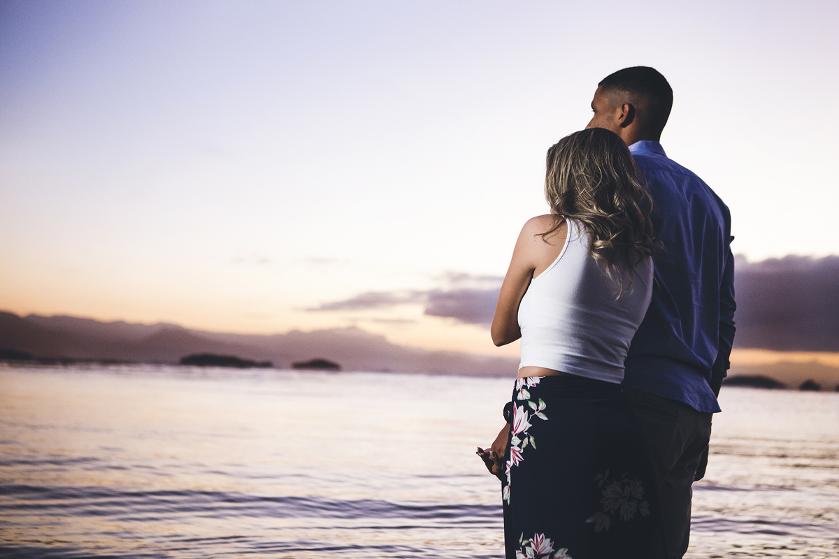 ensaio pré casamento na praia