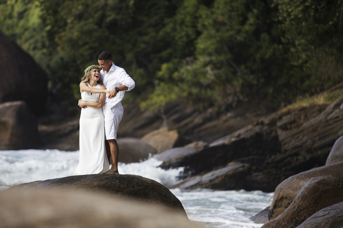 ensaio pré wedding na praia