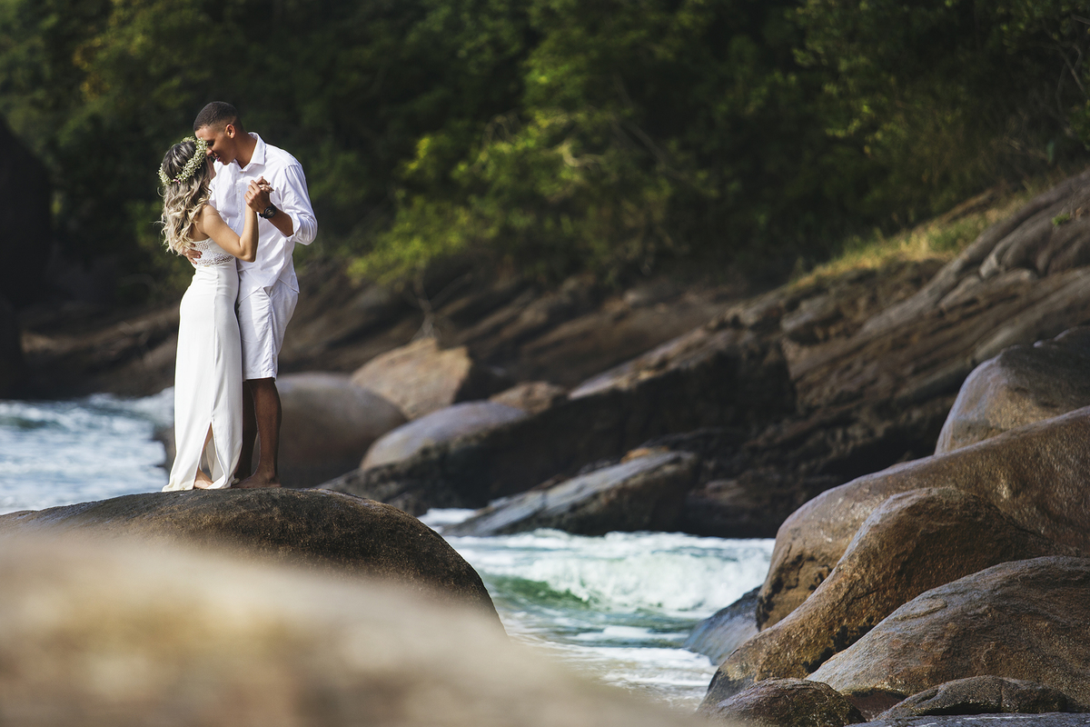 ensaio pré wedding na praia