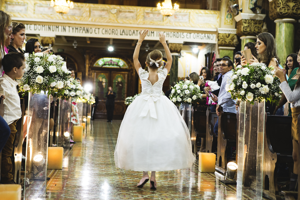 entrada das daminhas 