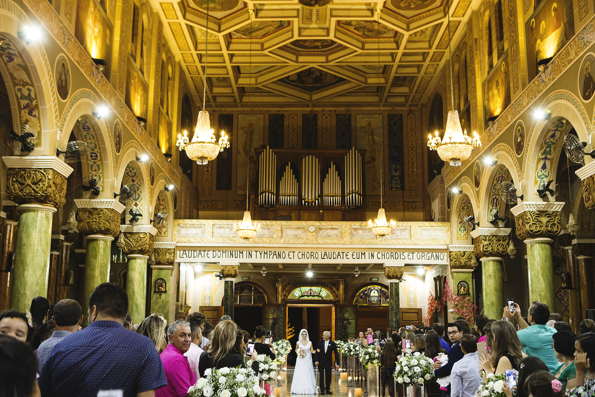 casamento realizado na basílica em são José do rio preto
