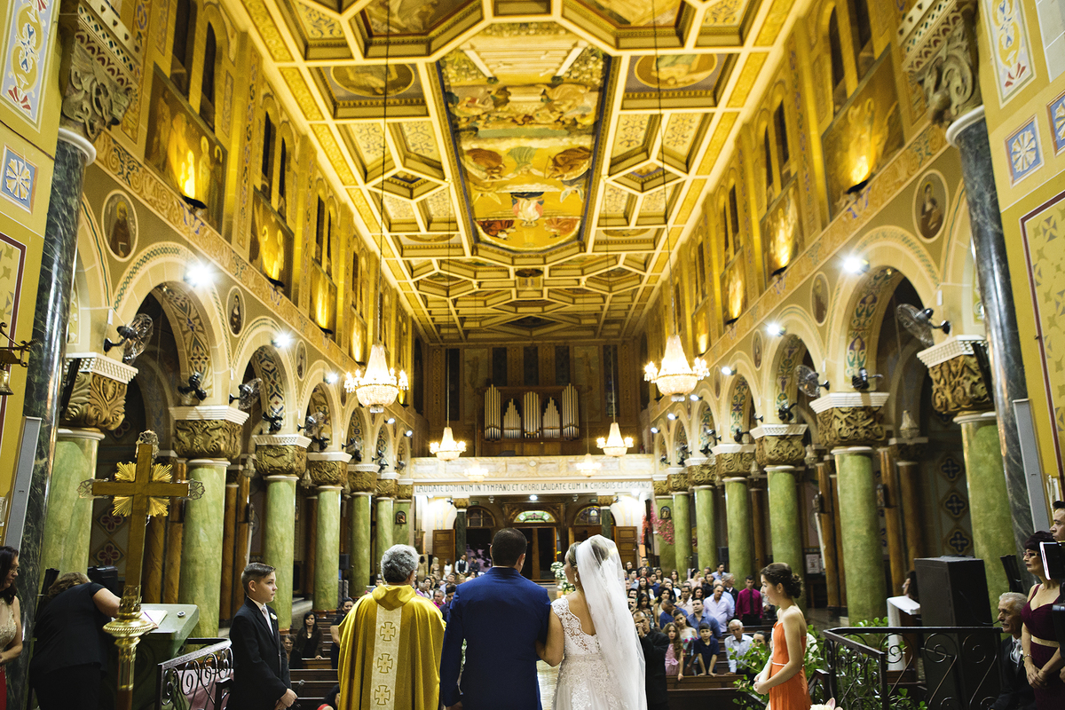 fotos de casamento na basílica em rio preto 