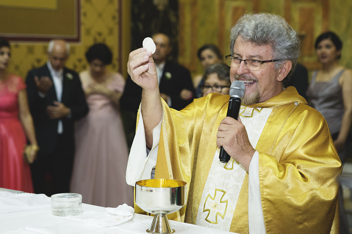 fotos de casamento na basílica em rio preto 