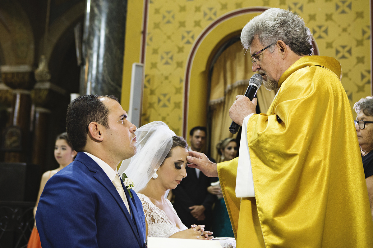 fotos de casamento na basílica em rio preto 