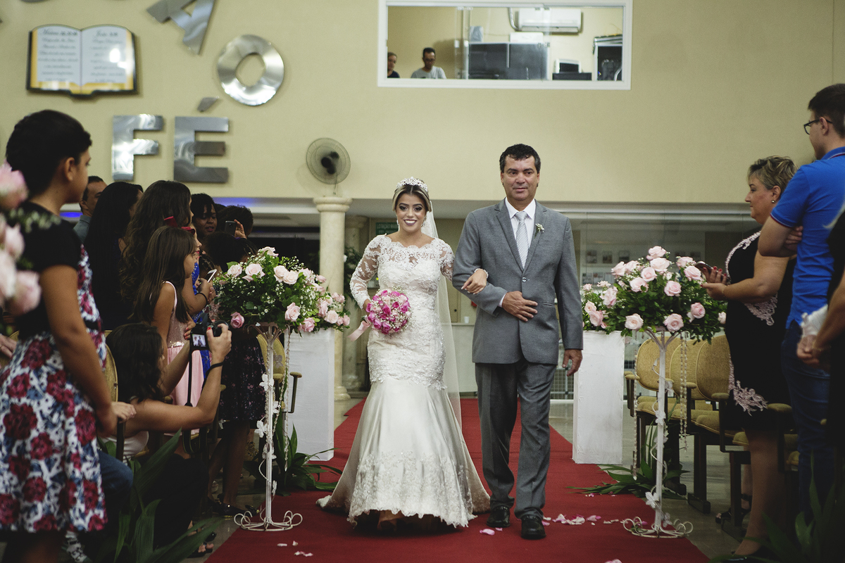 entrada na noiva com o seu pai