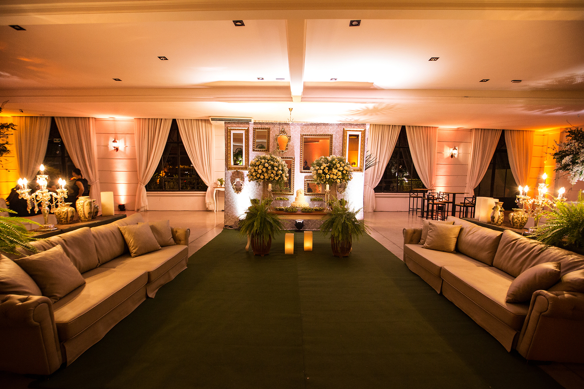 mesa do bolo decoração