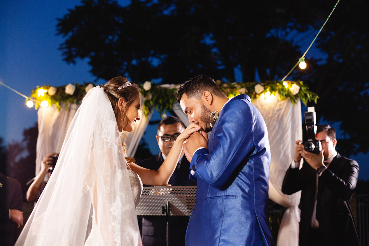 cerimonia casamento campestre noturno fotografo rio preto fotografo são jose do rio preto fotografo de casamento