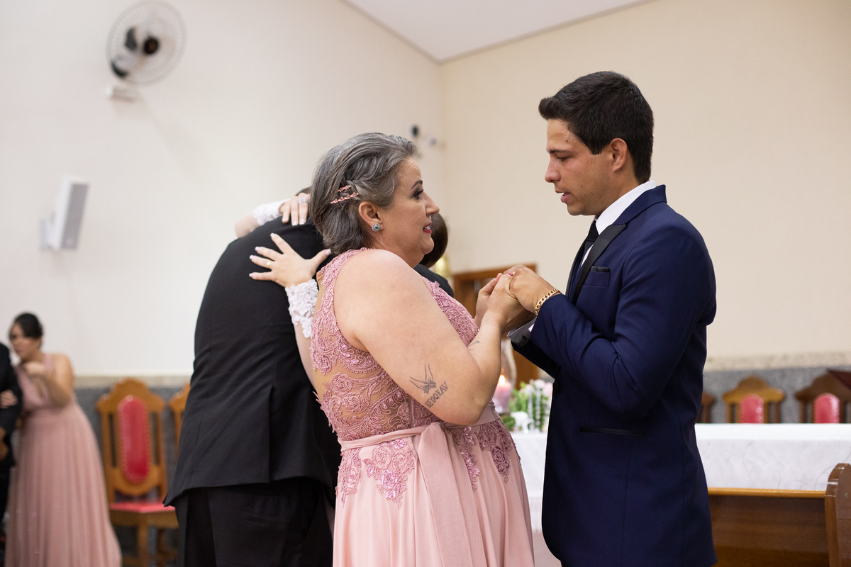 cumprimentos dos noivos