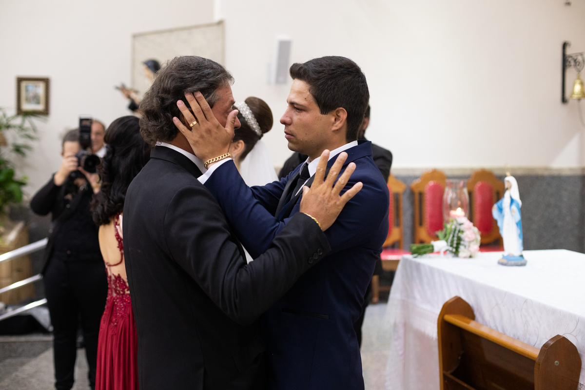 cumprimentos dos noivos