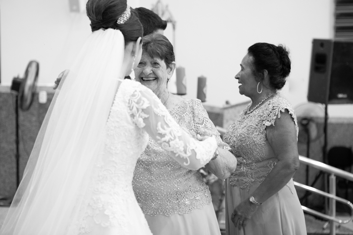 cumprimentos dos noivos