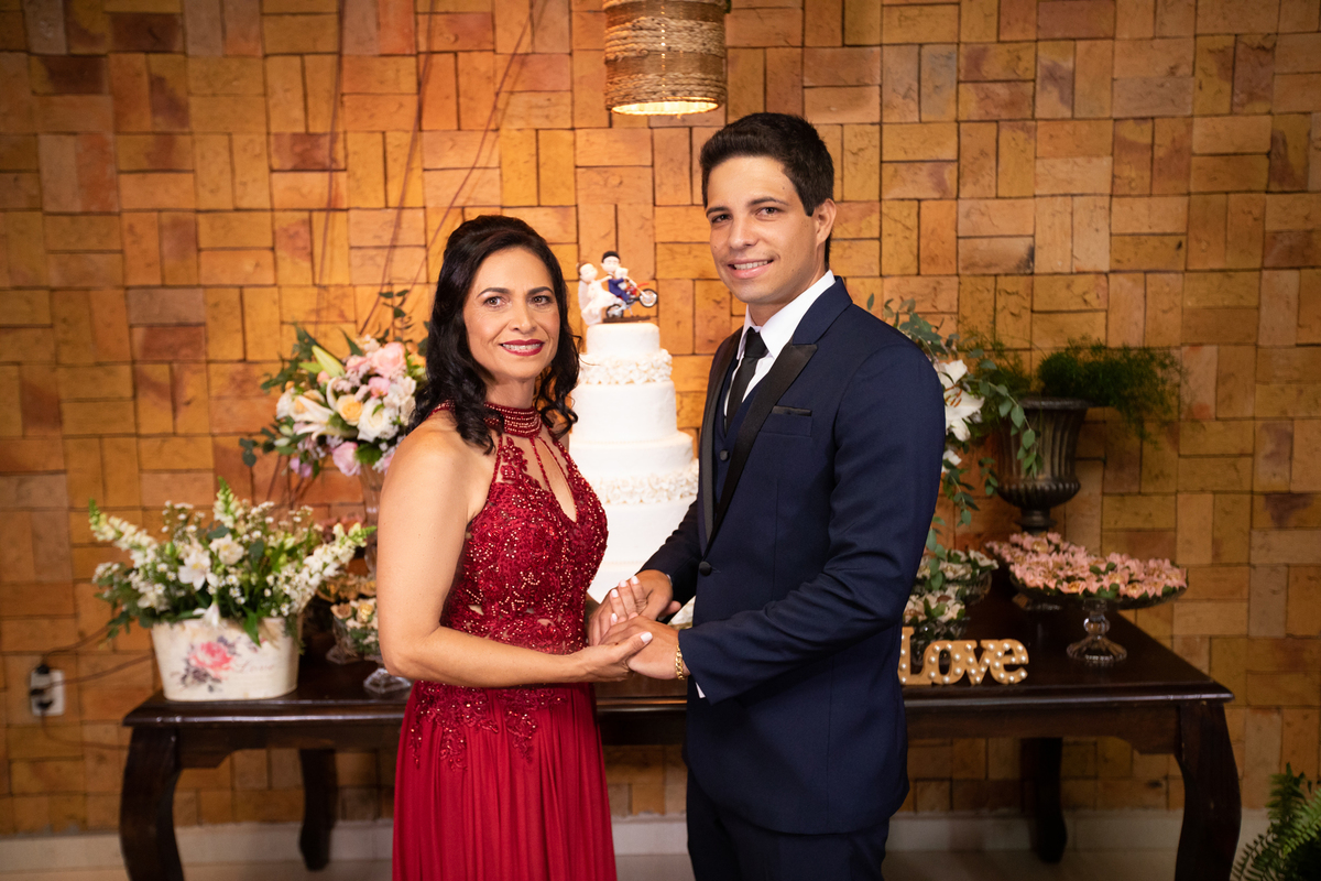 fotos de mesa de bolo