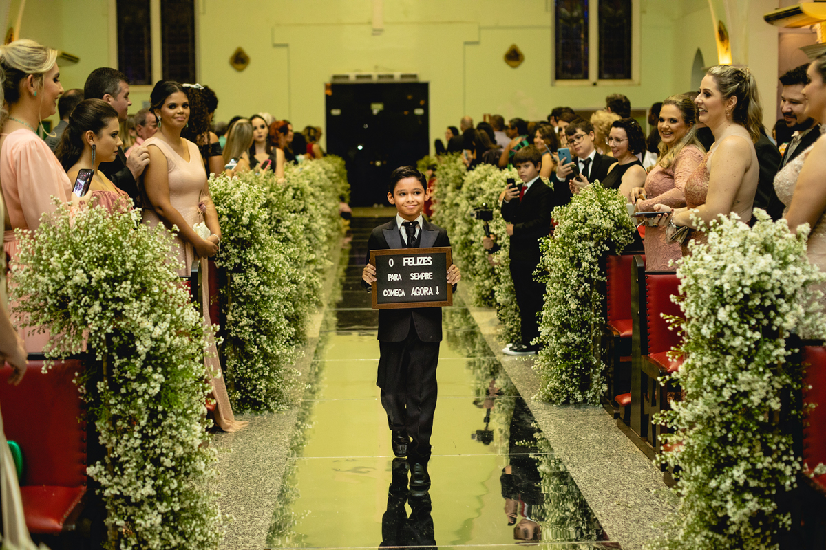 plaquinha la vem a noiva