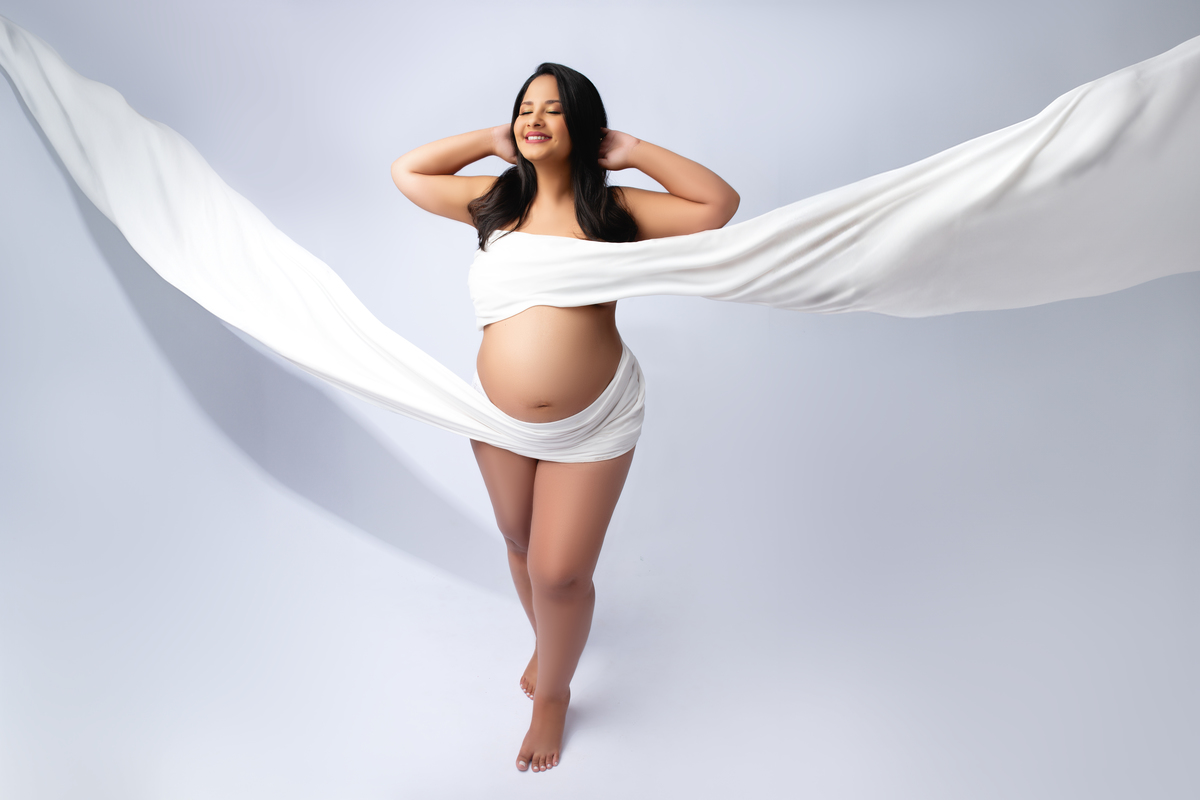 ensaio de gravida criativo