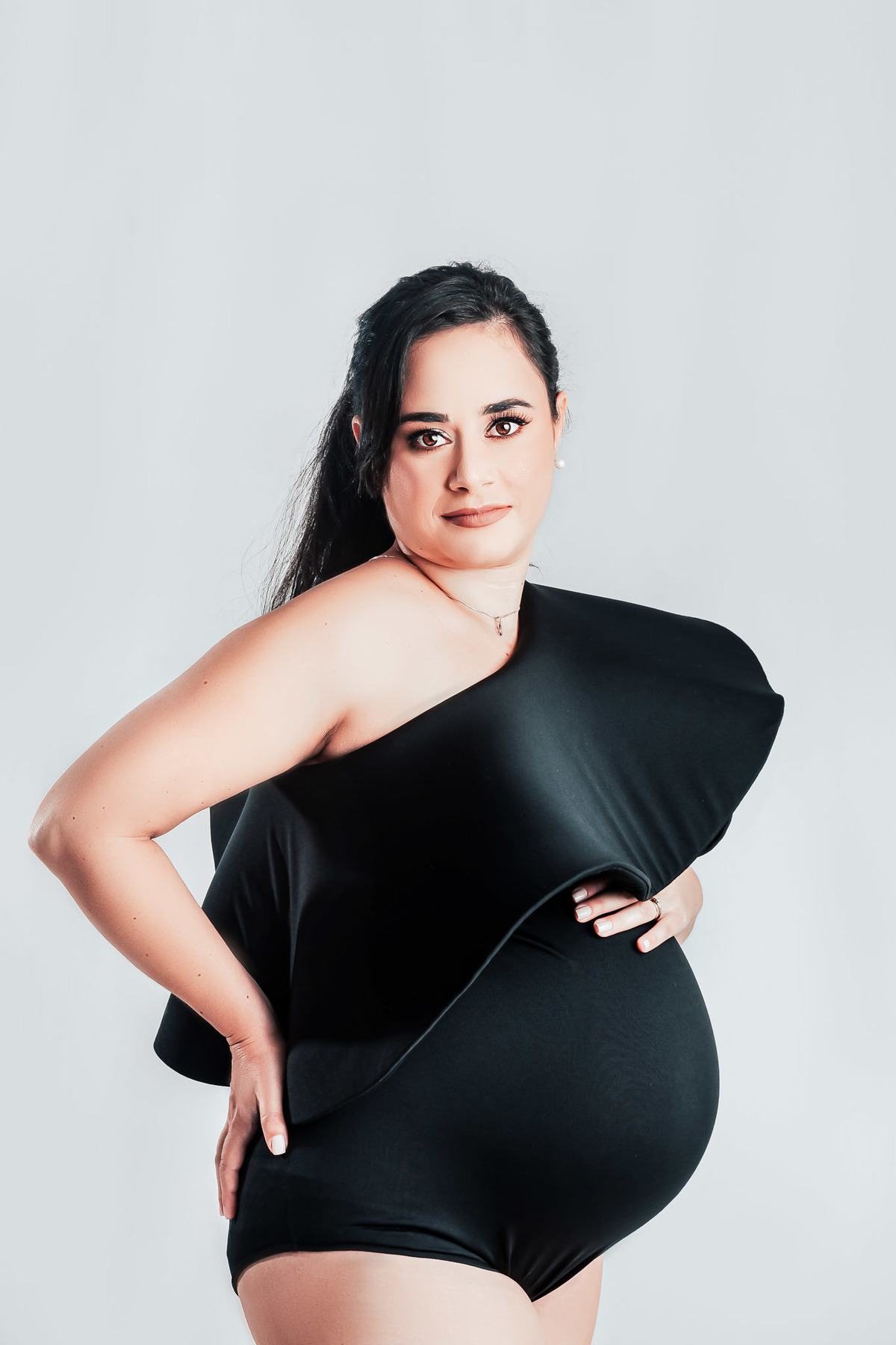 fotografia de gestante clássica