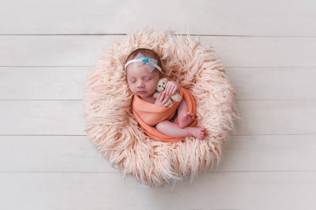fotografia de recém nascido em estúdio