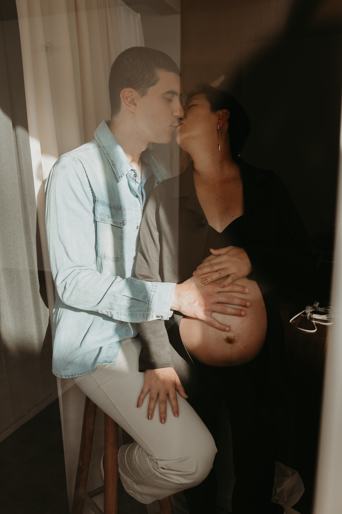 ensaio gestante casal