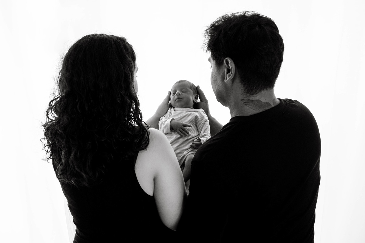 Newborn com os pais