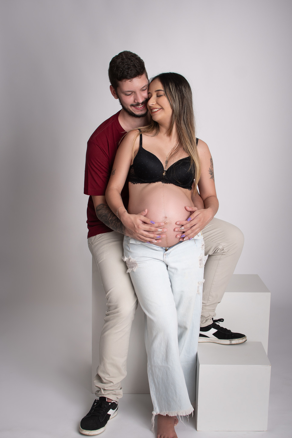 gravida com o marido