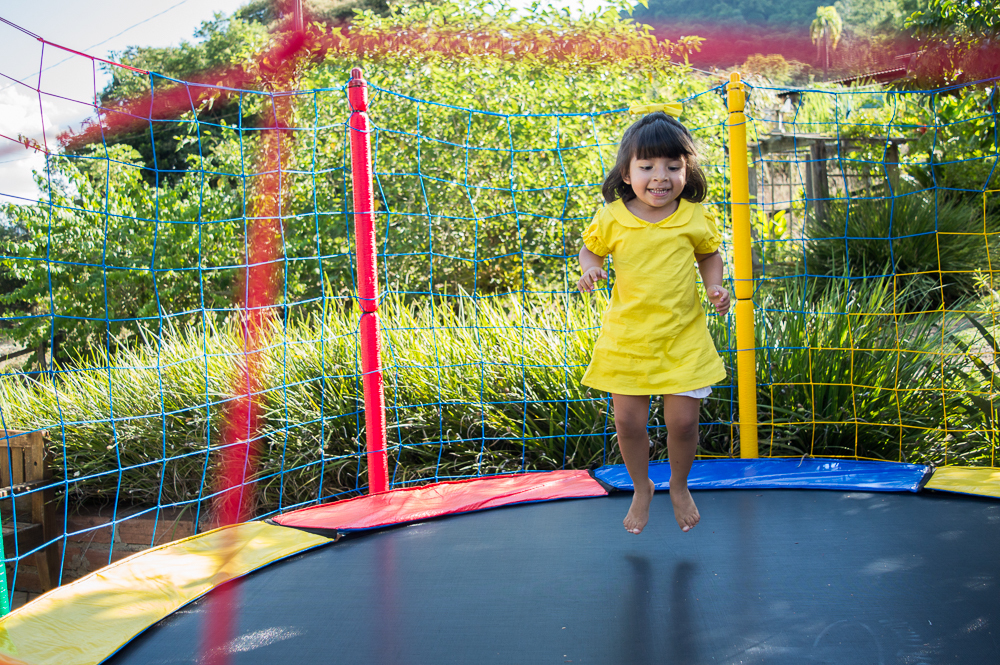 diversão na cama elastica
