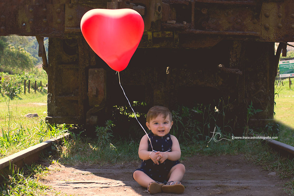 ensaio de bebê externo