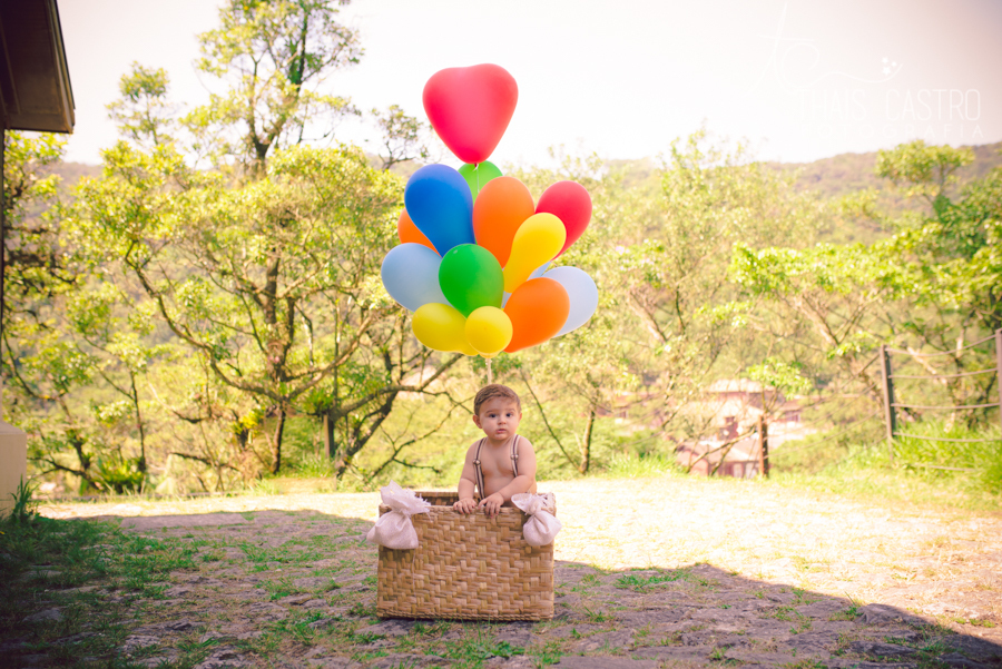 ensaio de bebê externo