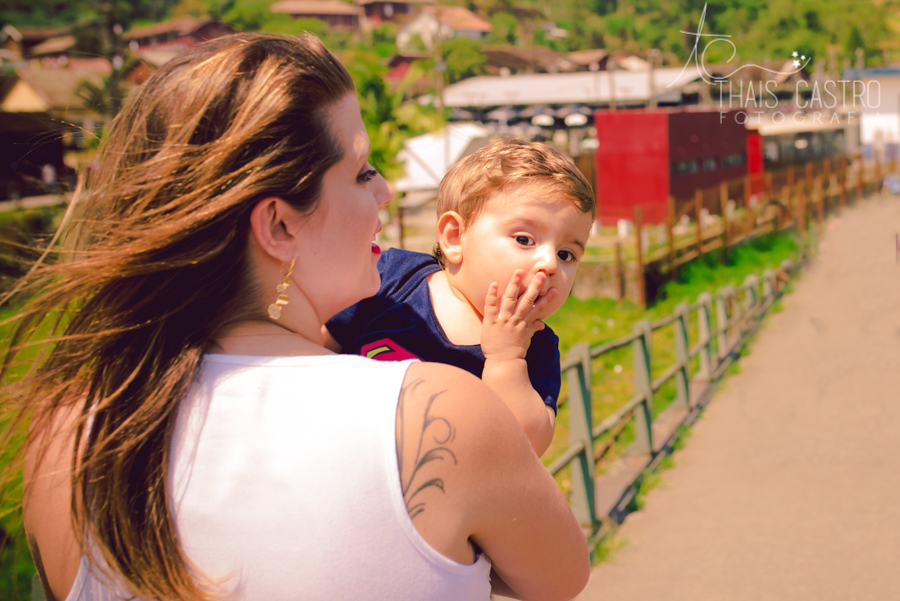 ensaio de bebê externo