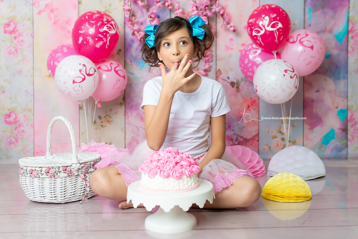 Smash the cake  e ensaio infantil Santo André