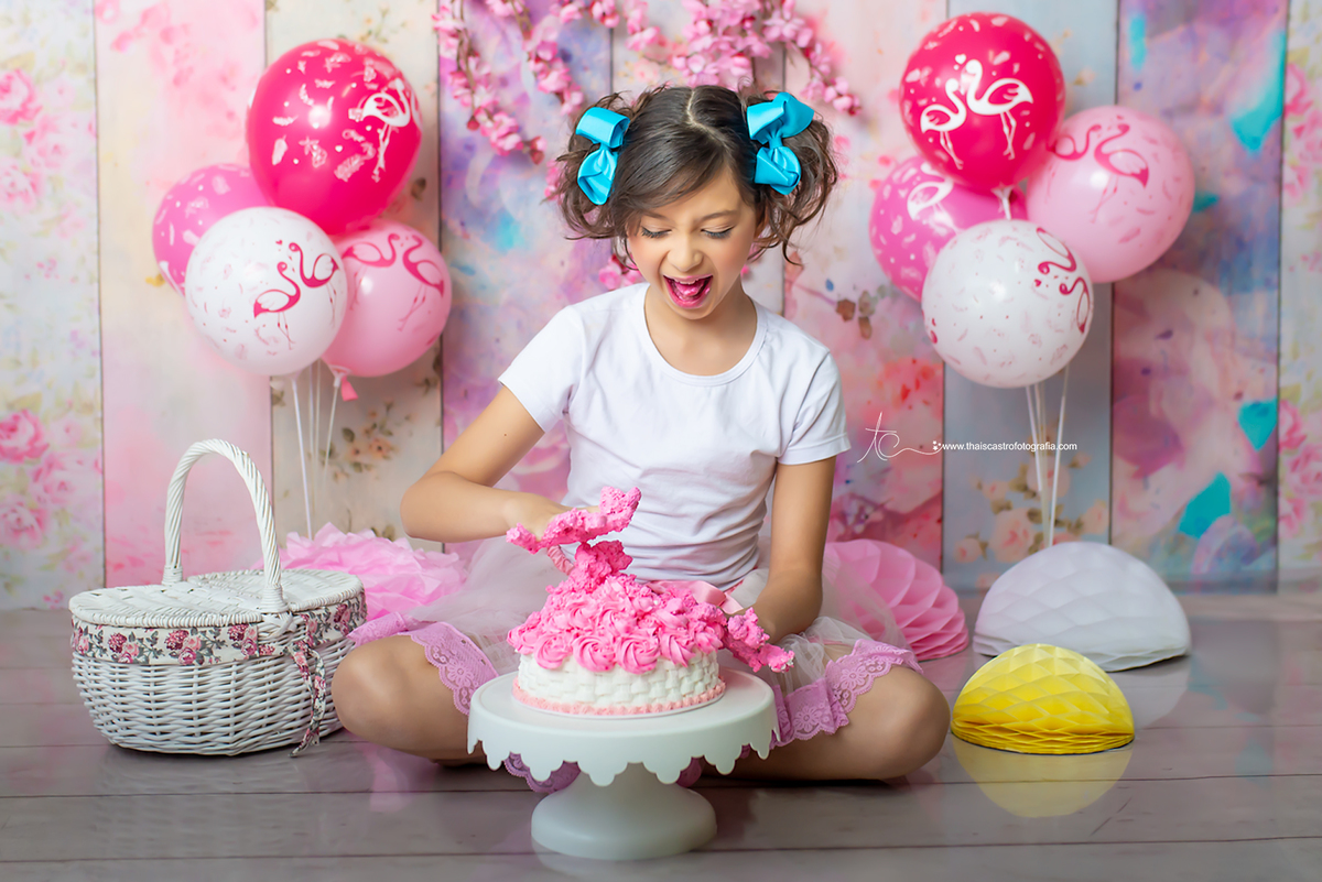 Smash the cake  e ensaio infantil Santo André