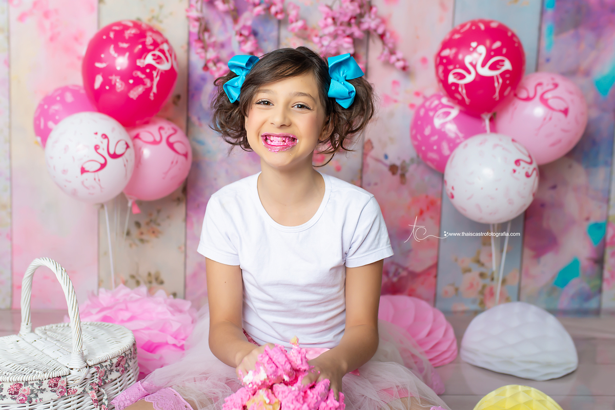 Smash the cake  e ensaio infantil Santo André